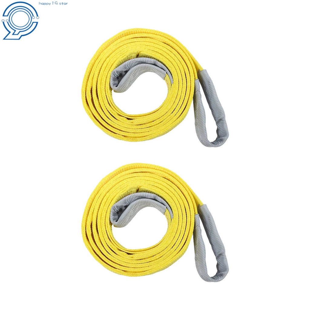 2X 2 Inch x 10 FT Heavy Duty Lifting Sling Straps 15,000lbs Fracture Strength