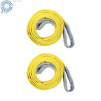 2X 2 Inch x 10 FT Heavy Duty Lifting Sling Straps 15,000lbs Fracture Strength