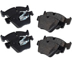 Set of 4 NAO Brake Pads for BMW 528i (2011–2016)