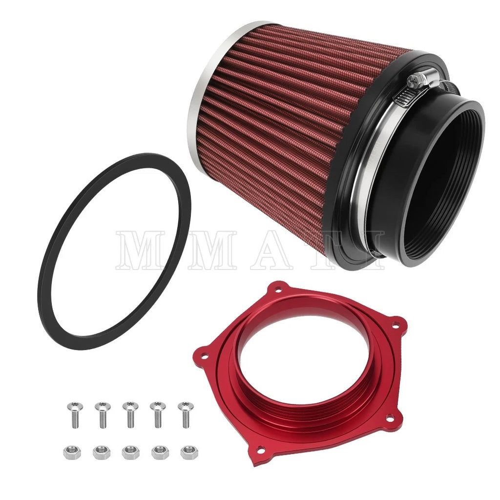 Air Filter Intake Cleaner & Holder Adapter for Yamaha YFZ450 (2004–2009, 2012–2013)
