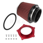 Air Filter Intake Cleaner & Holder Adapter for Yamaha YFZ450 (2004–2009, 2012–2013)
