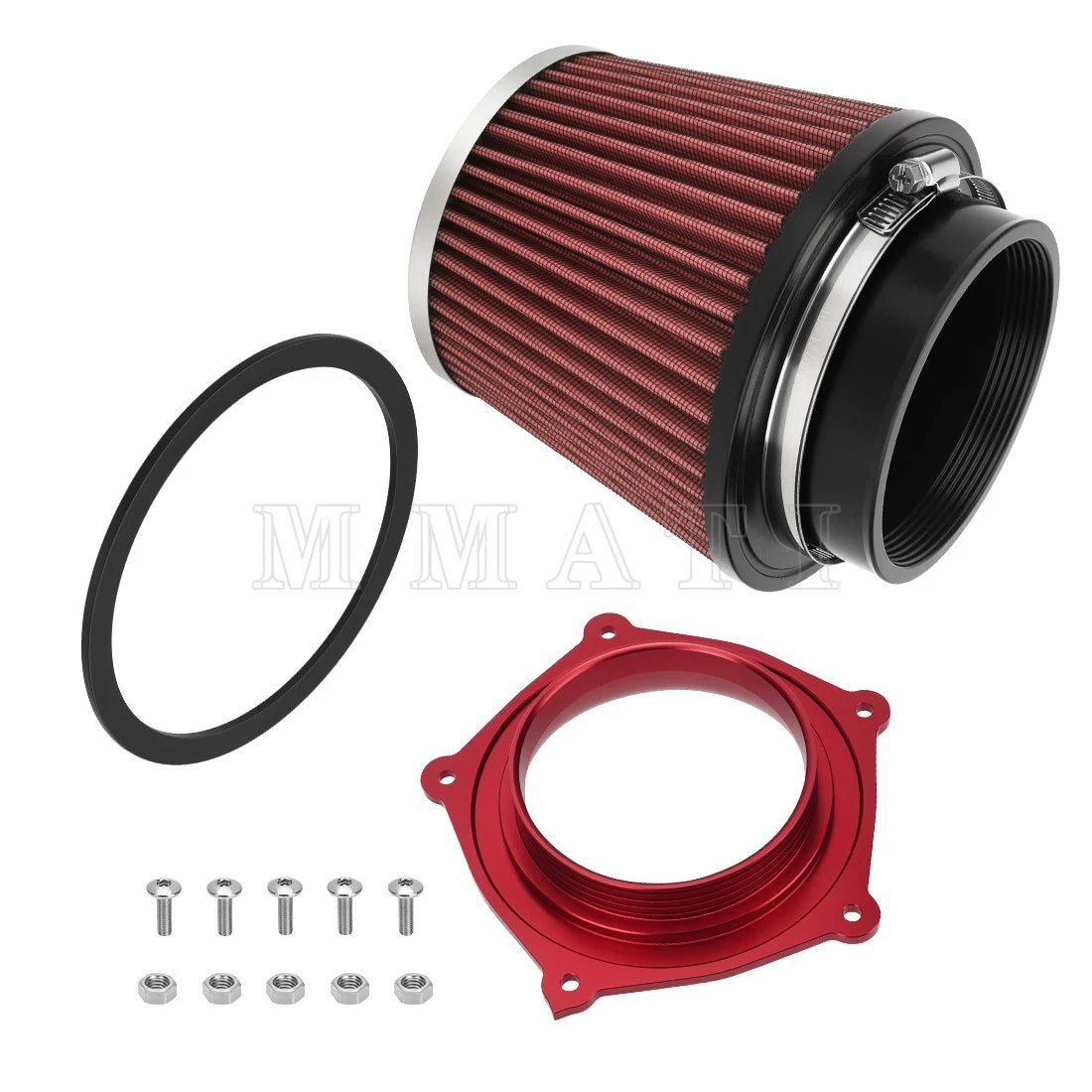 Air Filter Intake Cleaner & Holder Adapter for Yamaha YFZ450 (2004–2009, 2012–2013)