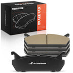 Set of 4 Rear Ceramic Brake Pads for Ford Escort (1991–1996)