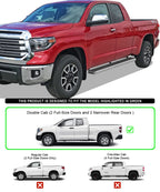 Running Boards for Toyota Tundra Double Cab (2007-2021) 6 Inch