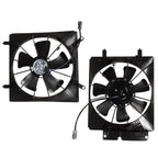 Set of 2 AC Condenser Radiator Cooling Fans for Honda CR-V Element (2002–2006)