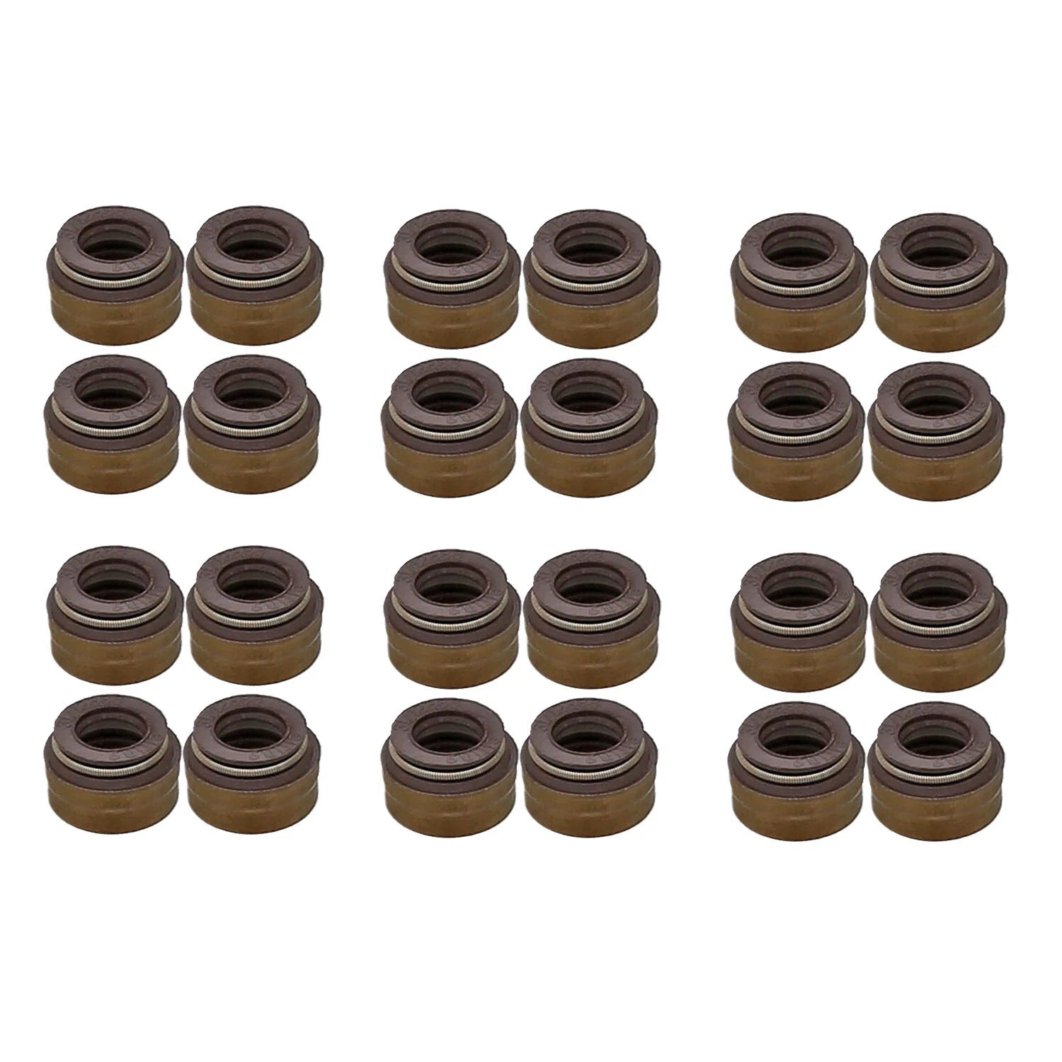 Set of 6 Valve Stem Seals Kit for Mercedes W163 W209 W210 R170