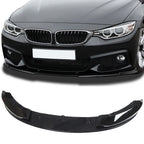 M Sport Gloss Black Front Bumper Lip Spoiler for BMW F32 F33 F36 (2014–2020)