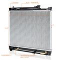 Aluminum OE Factory Radiator for Suzuki Sidekick/Grand Vitara (1996–2004) DPI-2087