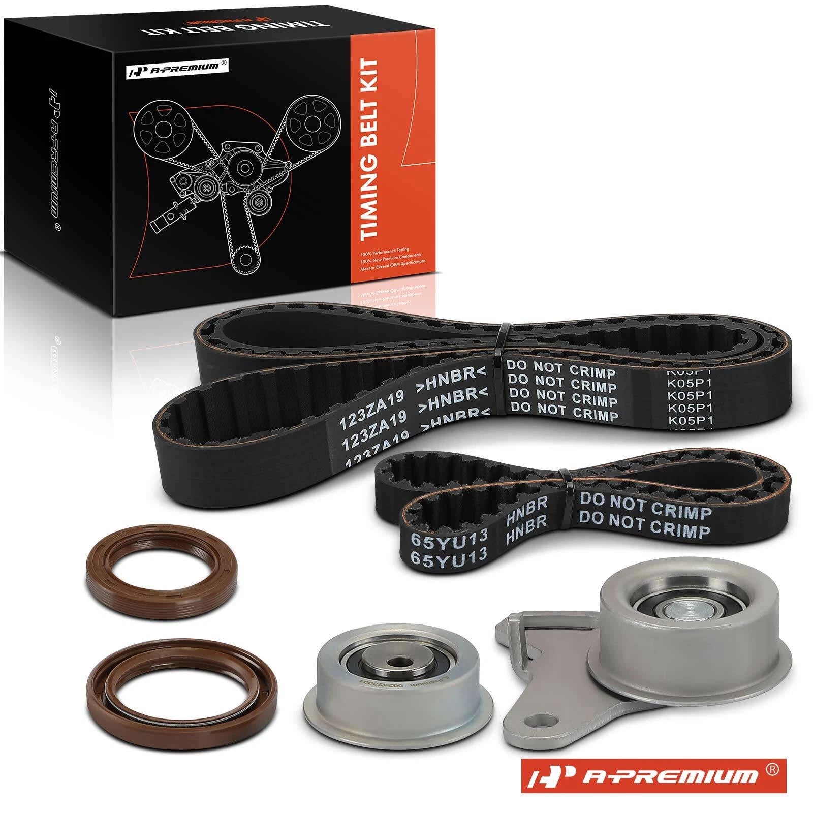 6X Timing Belt Kit for Dodge Ram 50, Mitsubishi Mighty Max (1993)