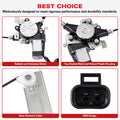 Front Left Power Window Regulator with Motor for Dodge Dakota (2000–2002)