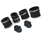 Upper and Lower Exhaust Hose Bellows Kit for Mercruiser (807166A1, 32-14358T, 32-44348T)