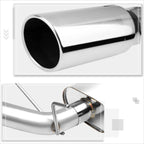 4" Round Tip Muffler Catback Exhaust System for Silverado/Sierra 1500 (2009–2013)
