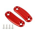 Aluminum Rear View Mirror Hole Caps for Kawasaki ZX10R (2011–2015)