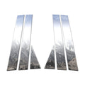 Diamond Grade 6pc Stainless Steel Pillar Post Covers for 2013-24 Subaru Tribeca