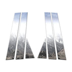 Diamond Grade 6pc Stainless Steel Pillar Post Covers for 2013-24 Subaru Tribeca