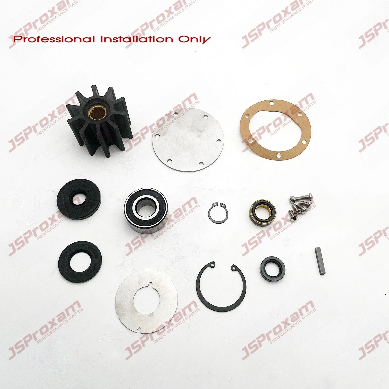 Water Pump Major Repair Kit for Jabsco 777-9001, Detroit Diesel 8.2, CAT 3208