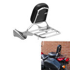 Detachable Backrest Sissy Bar Luggage Rack for Honda Shadow Spirit VT750DC (2001–2007)