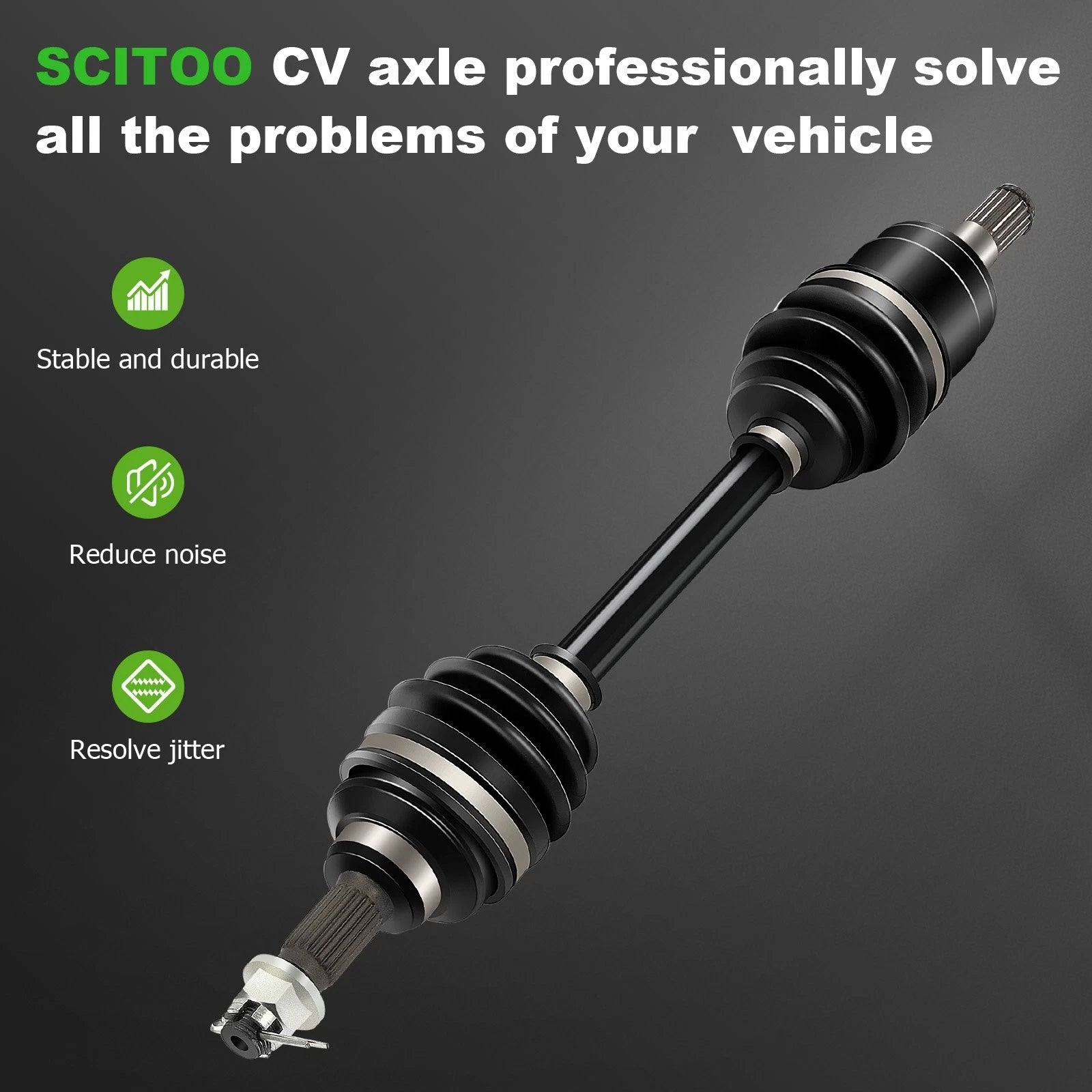 1 Pc CV Axle for Honda TRX 400 Foreman (1997–2001)