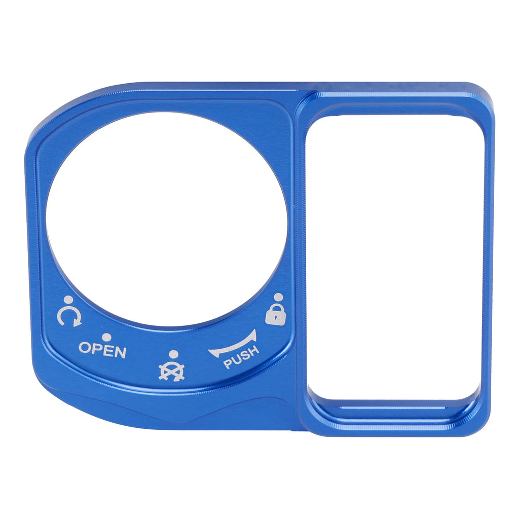 Aluminum Key Cylinder Cover Blue for Honda PCX160, Lead 125, ADV160 (2021–2023)