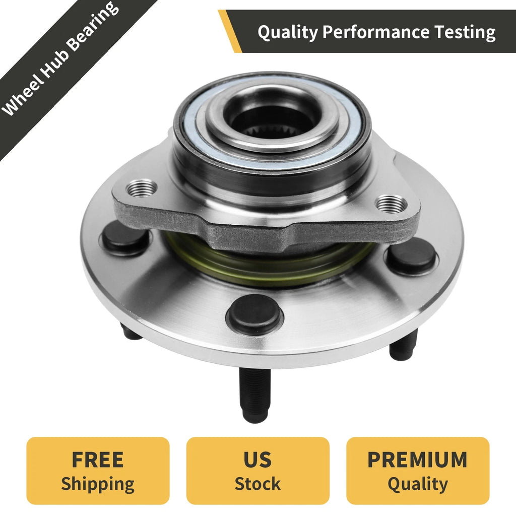 Front Wheel Bearings Hubs for Dodge Ram 1500 (2002–2008)