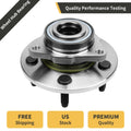 Front Wheel Bearings Hubs for Dodge Ram 1500 (2002–2008)