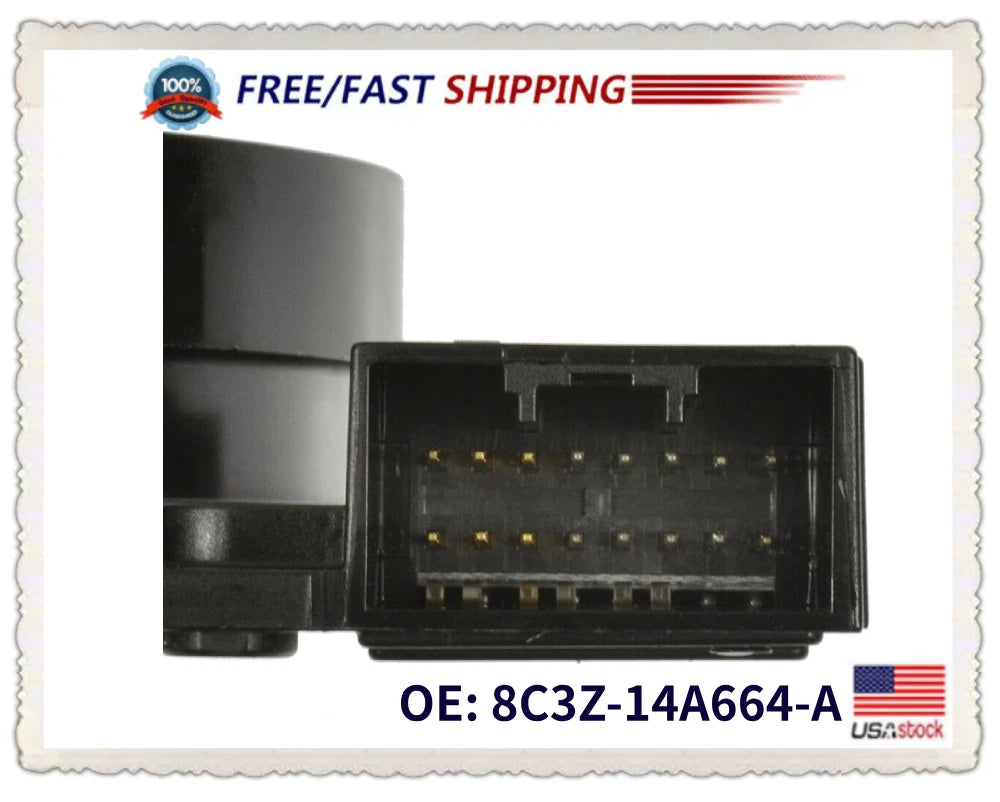 1Pc Clock Spring 8C3Z-14A664-A for Ford F250 F350 Super Duty (2008–2010)