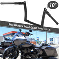 10" Meathook Ape Hanger Handlebars for Harley Touring Road Glide (2015–2023)