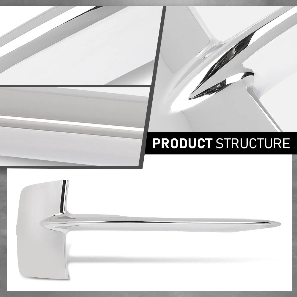 Set of 2 Front Bumper Trim Molding for BMW X5 (2014–2018)
