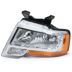 Reflector Halogen Headlight for Ford Expedition (2015–2017) w/Bulbs, Left