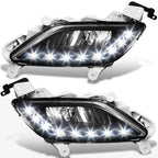 Fog Lights with LED Day Running Lamp & Switch for Hyundai Veloster (2012–2017)