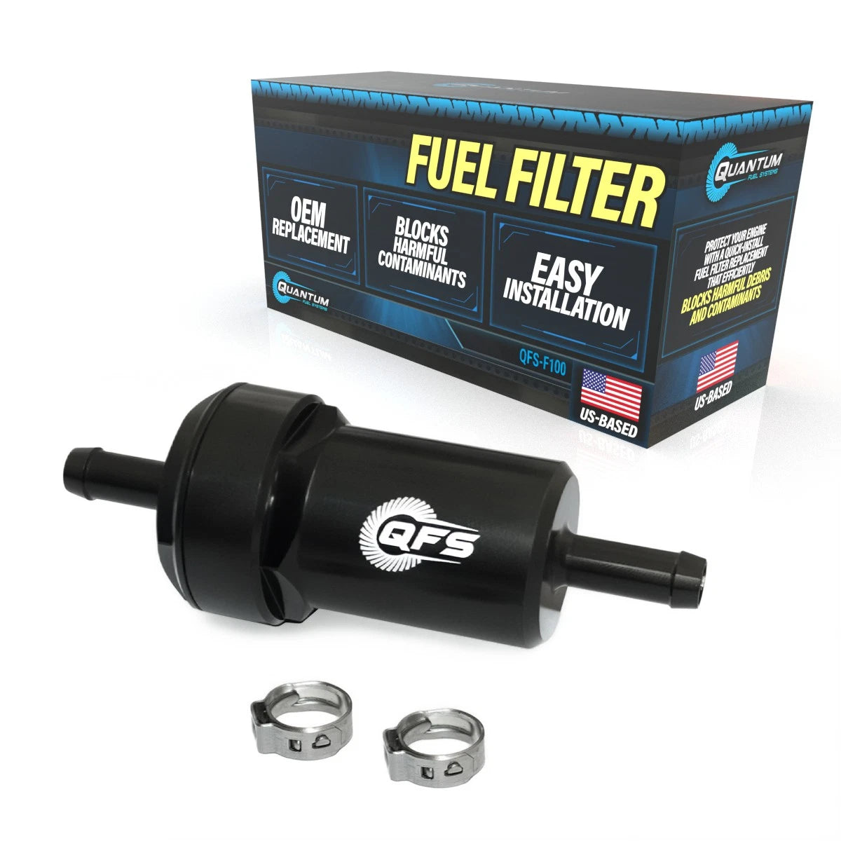 QFS Fuel Filter for Husqvarna KTM GAS GAS (8120709000, 81207090100)