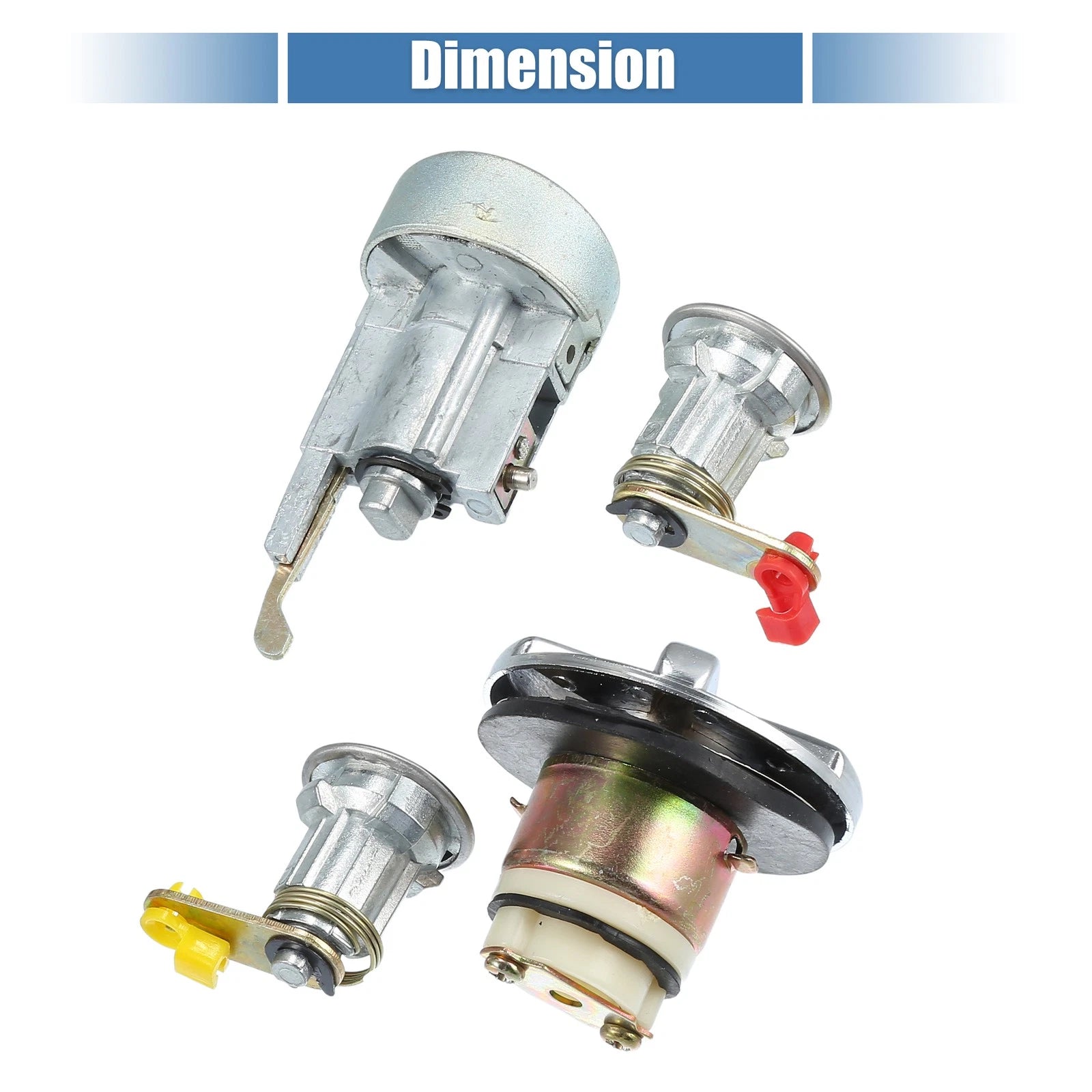 Set of 1 Ignition Switch Cylinder with Keys for Toyota Pickup (No. 6900535130)