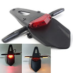 Universal Motorcycle LED Rear Fender Brake Tail Light Turn Signal