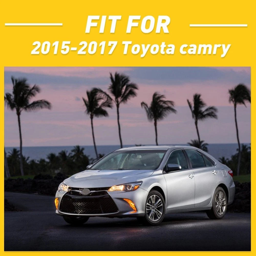 Set of 2 Bumper Brackets for Toyota Camry (2015–2017) Front Left & Right