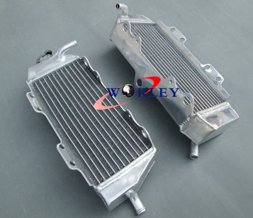 Aluminum Radiator for Yamaha WR400F (1998-2000) + Blue Hose