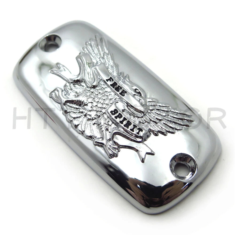Chrome Brake Fluid Reservoir Cap Cover for Honda VTX1800 (2002–2012)