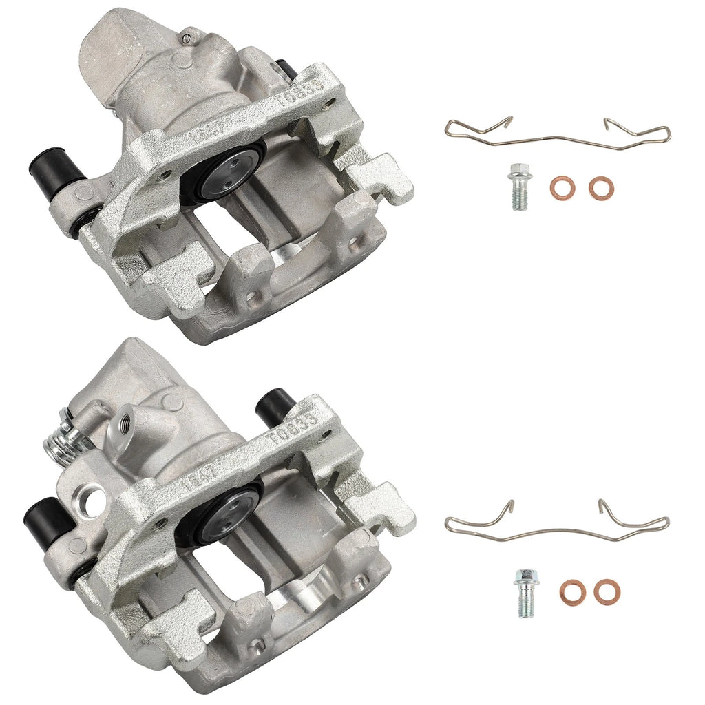 Set of 2 Rear Brake Calipers for Ford Ecosport, Focus