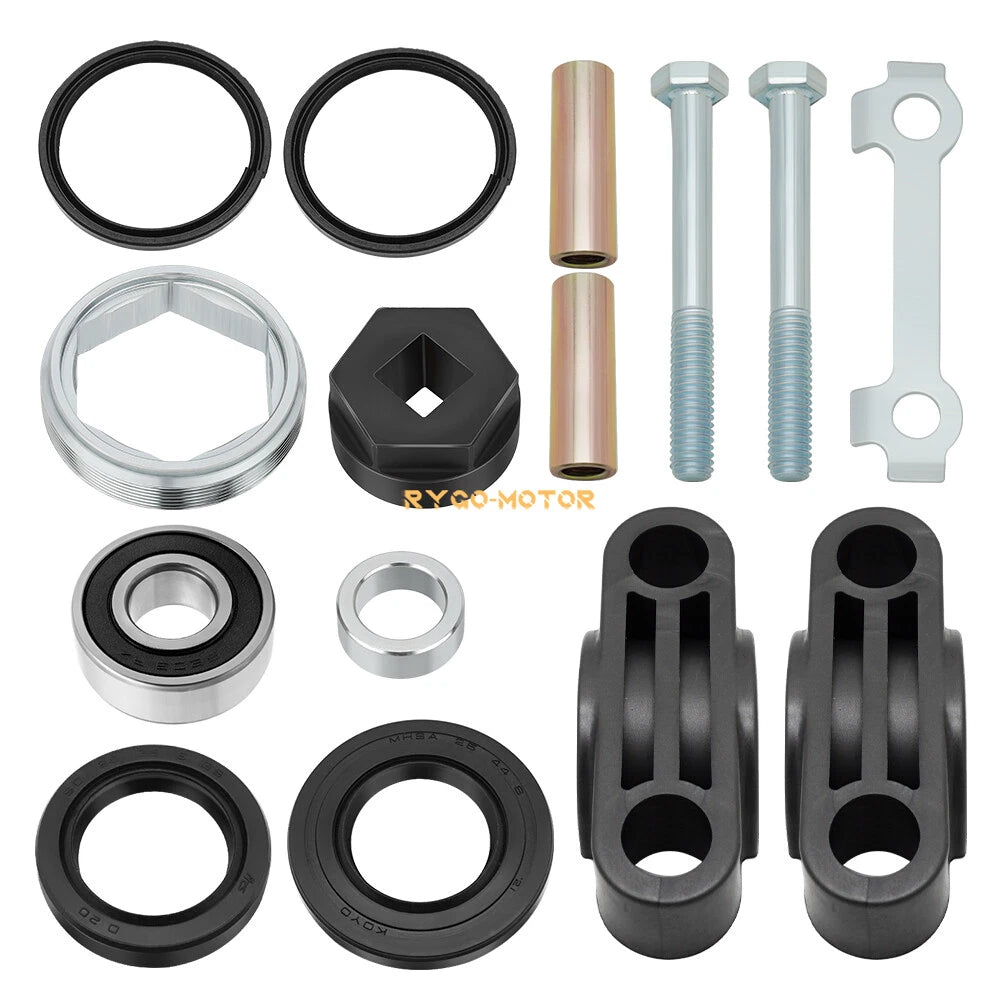 Steering Stem Bushing Bearing Seal Holder Nut Tool Kit for Yamaha Warrior 350 (1987–2004)