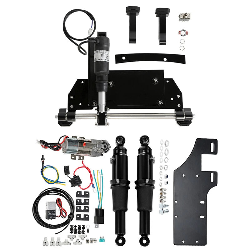 Electric Center Stand with Air Ride Suspension for Harley Road Glide (2009–2016)