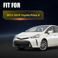 Set of 2 Front Bumper Support Brackets for Toyota Prius V (2012–2018)
