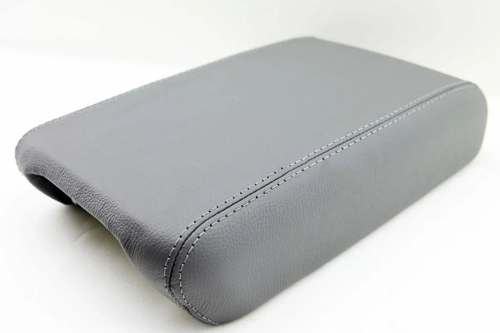 Armrest Cover for GMC Acadia Enclave (2007–2016) Gray Leather Synthetic