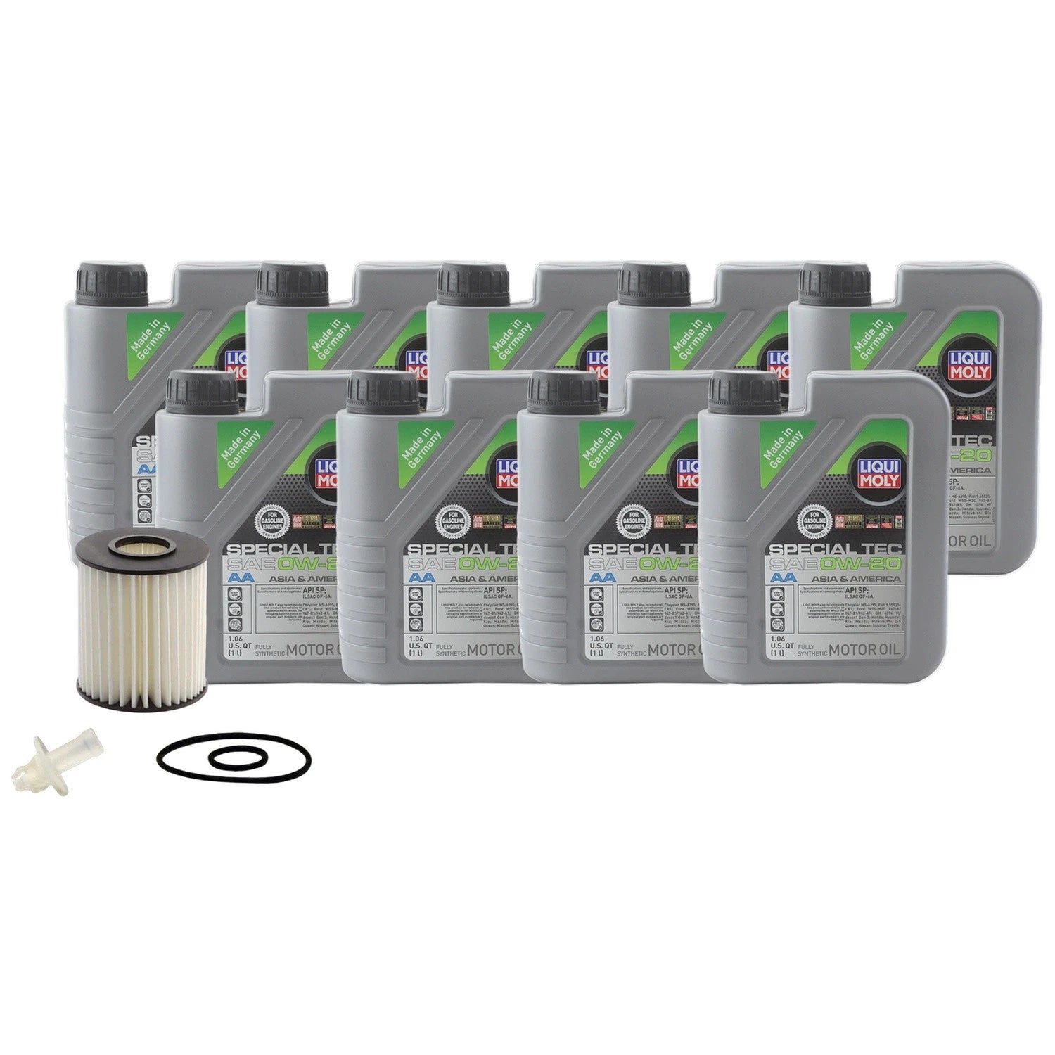 Liqui Moly Special Tec AA 0W-20 Engine Oil Change Kit for GS460 LS460 (2007–2017)