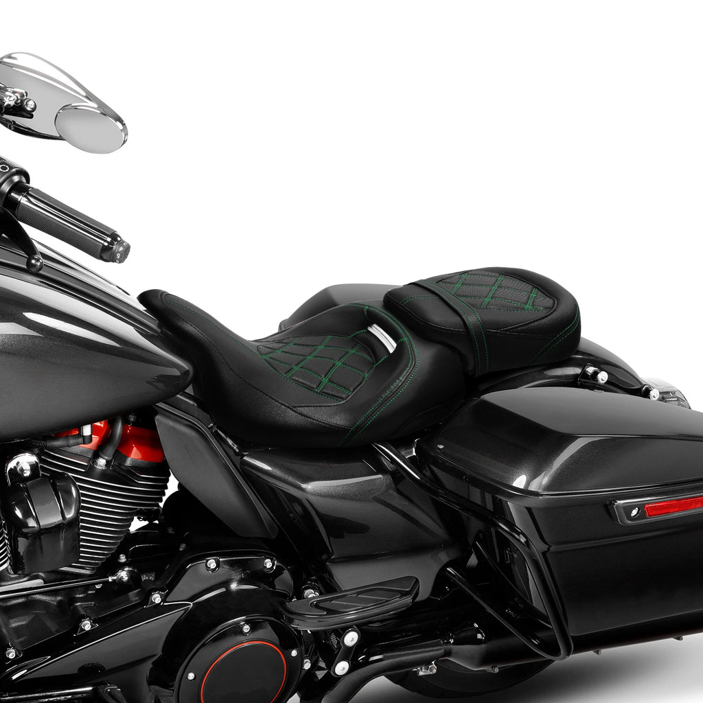 Driver & Passenger Seats for Harley Davidson CVO Street Road Glide (2009–2023)