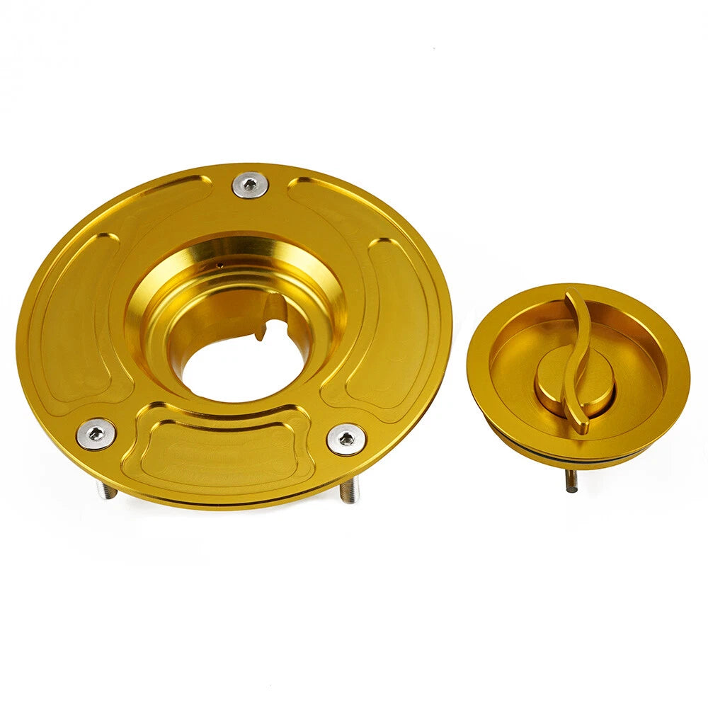 CNC Gas Tank Fuel Cap Cover Protector Pad for Suzuki GSX1300R Hayabusa (2008–2019)