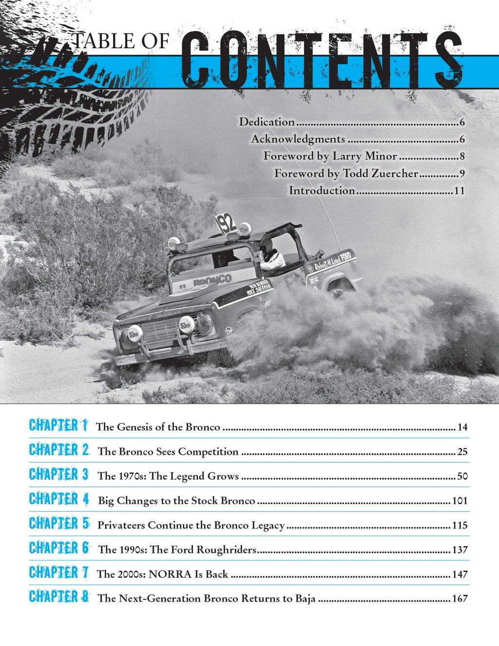 Bronco Racing Book for Ford Bronco (1966-2023)