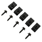 Set of 5 Fender Lining Wheel Arch Mudguard Trim Clips for Auto Car