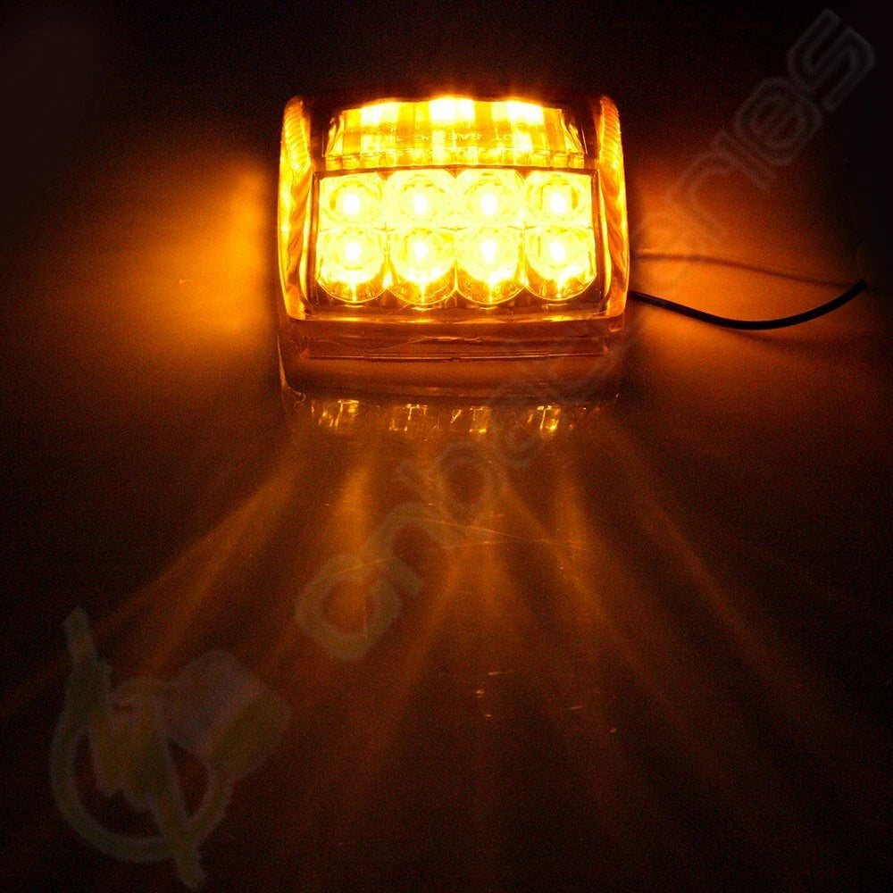 5pcs Amber 17 LED Roof Running Light Assembly for Kenworth