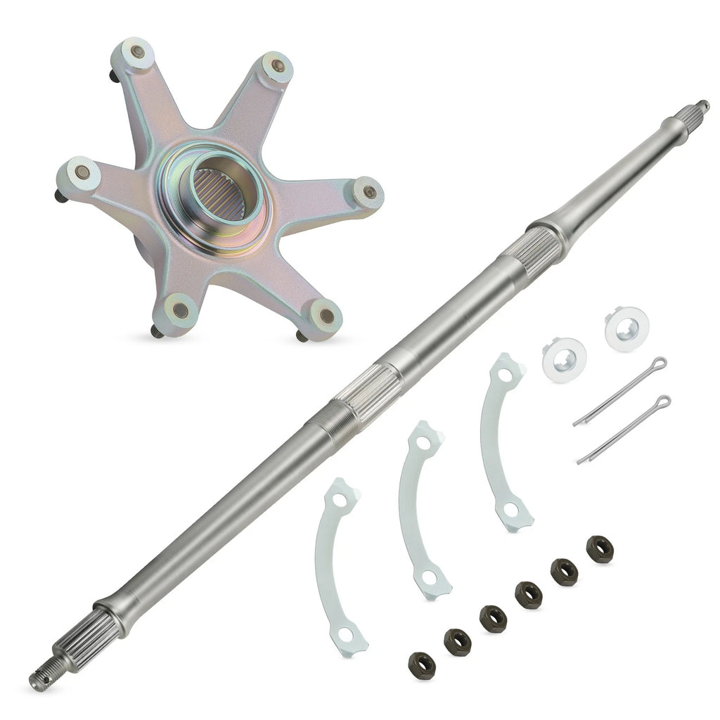 Rear Axle Shaft w/Sprocket Hub for Yamaha Banshee 350 (1989–2006)