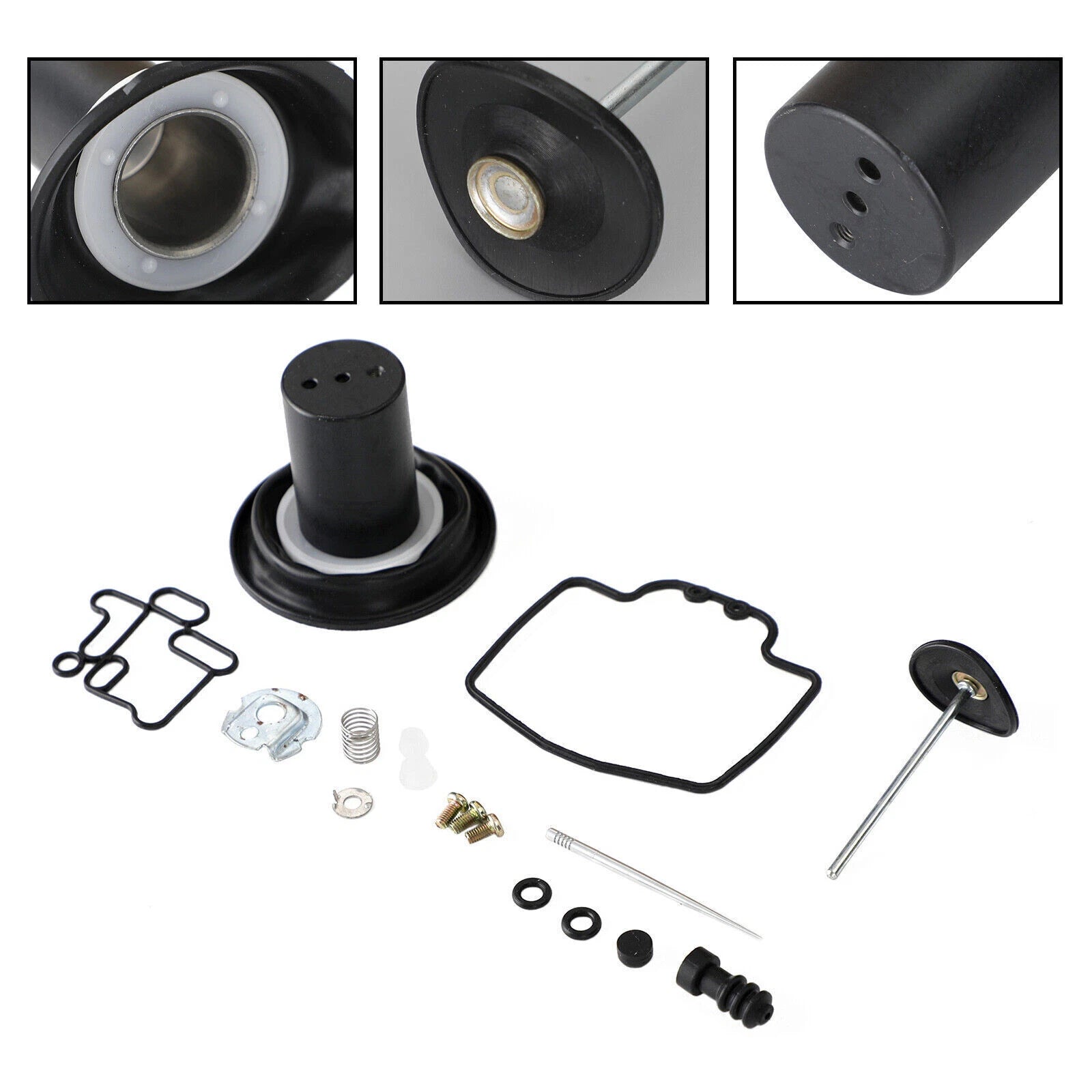Carburetor Repair Kit Plunger Diaphragm for Yamaha Majesty YP250 (1996–2003)