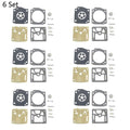 6X Carburetor Kit for Husqvarna 362 365 371 (RB-60 C3M-EL2A) Chainsaw